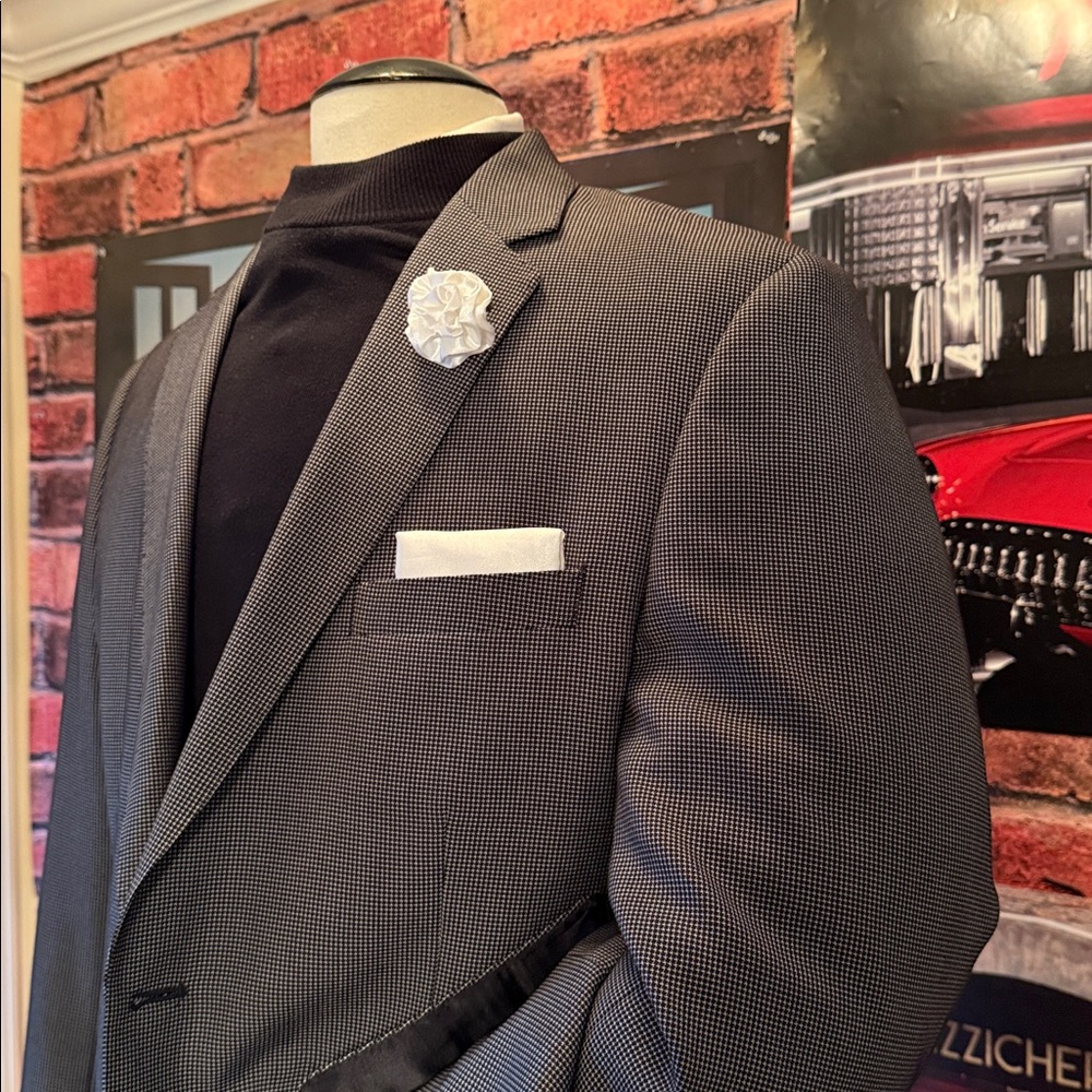 Geoffrey Beene houndstooth Coat - Picture 3 of 17
